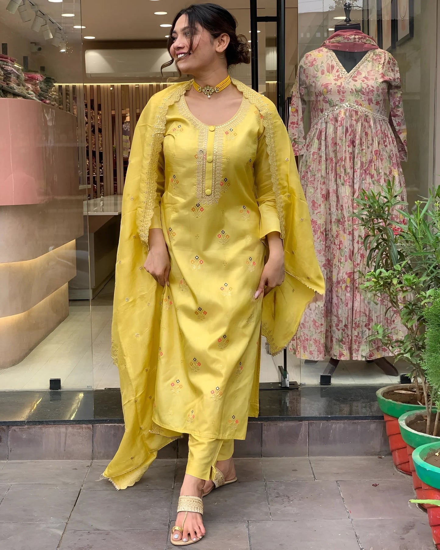 Simple yet elegant This is how we describe our latest launched dresses(NFRD402)